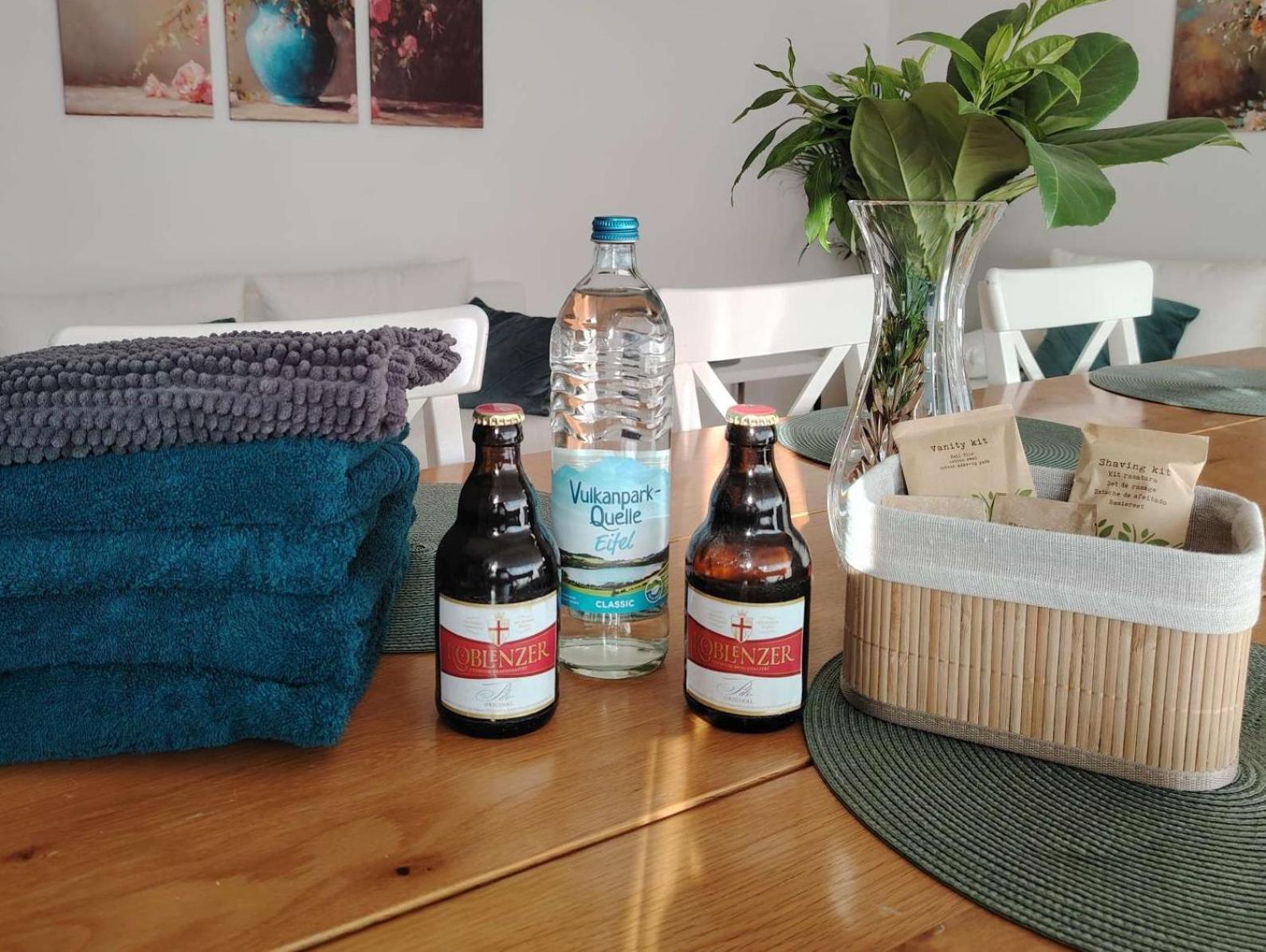 Koblenzliebe Rhein Ferienwohnung 3-Zimmer Garten Parking コブレンツ エクステリア 写真