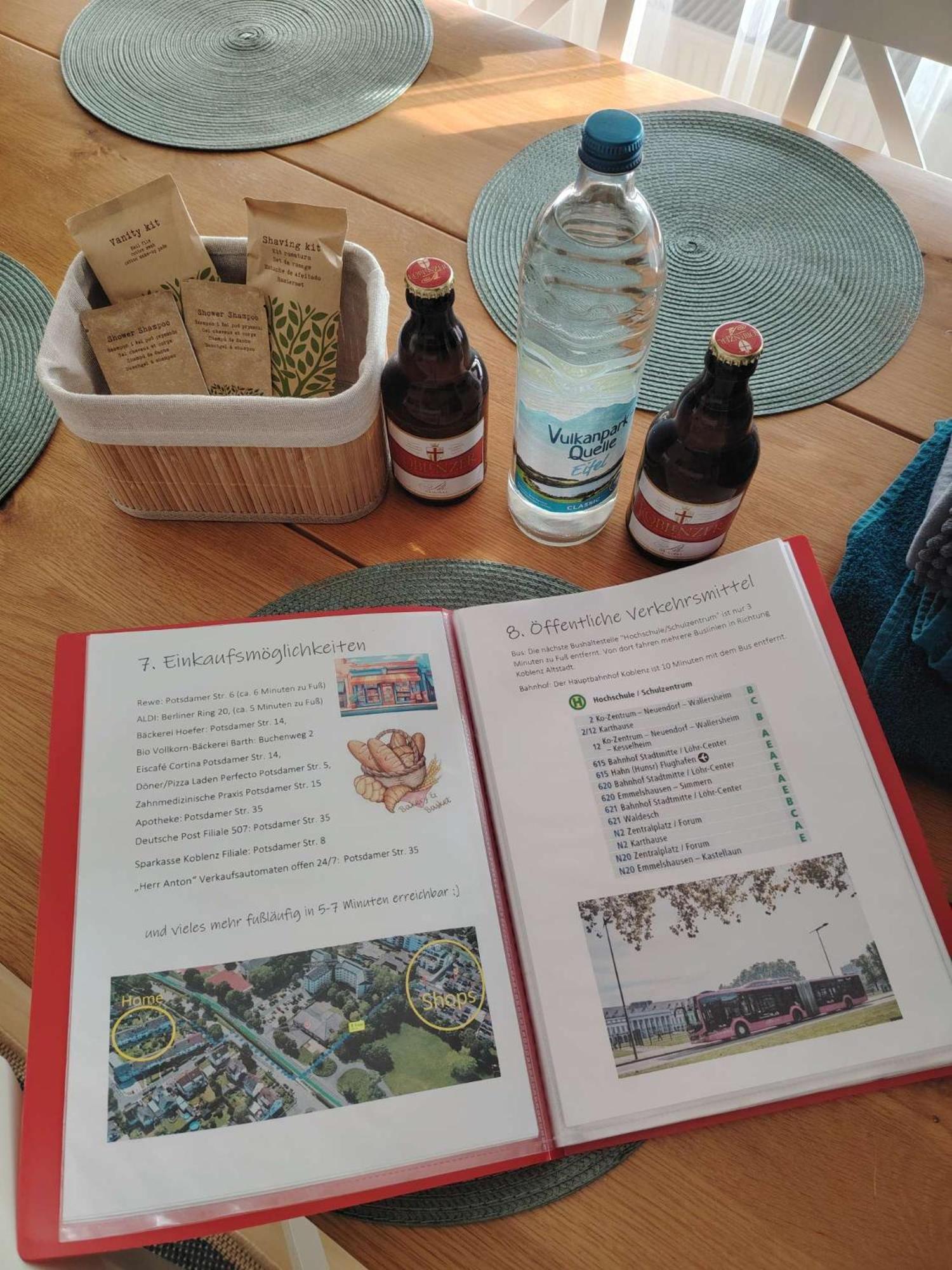 Koblenzliebe Rhein Ferienwohnung 3-Zimmer Garten Parking コブレンツ エクステリア 写真